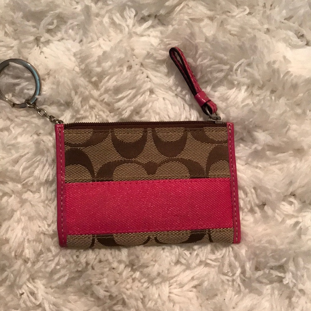 Coach card holder
